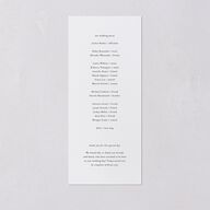 Wild Poppies Wedding Programs Pure White Signature
