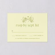 Til Death Do We Disco Wedding Response Cards Pear Signature Standard