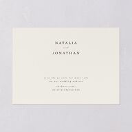 Enchanted Forest Save the Date Cards Dark Camo Signature smooth Blank No Standard