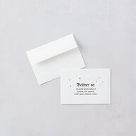 Moody Gothic Rose Wedding Response Cards Midnight Signature Standard