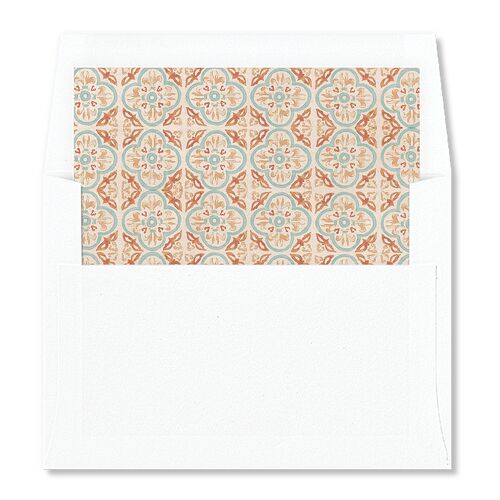 Elegant Italy Envelope Liners Copper Standard