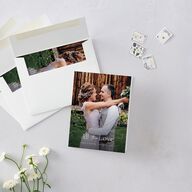 Simple Modern Wildflowers Thank You Cards Deep Olive