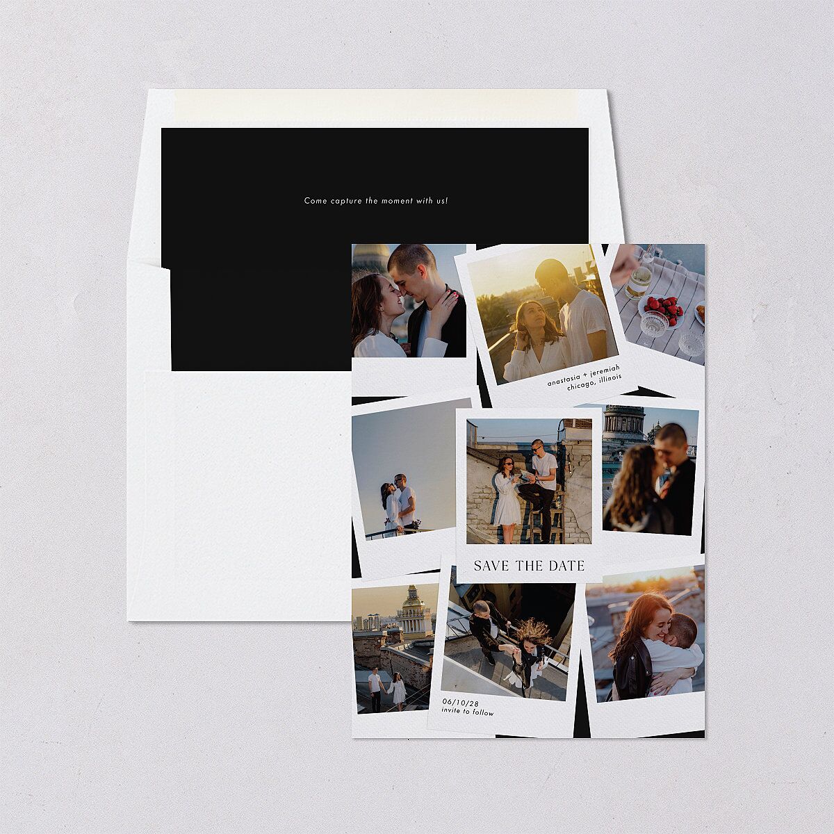 Photo Splash Save the Date Cards — view 4
