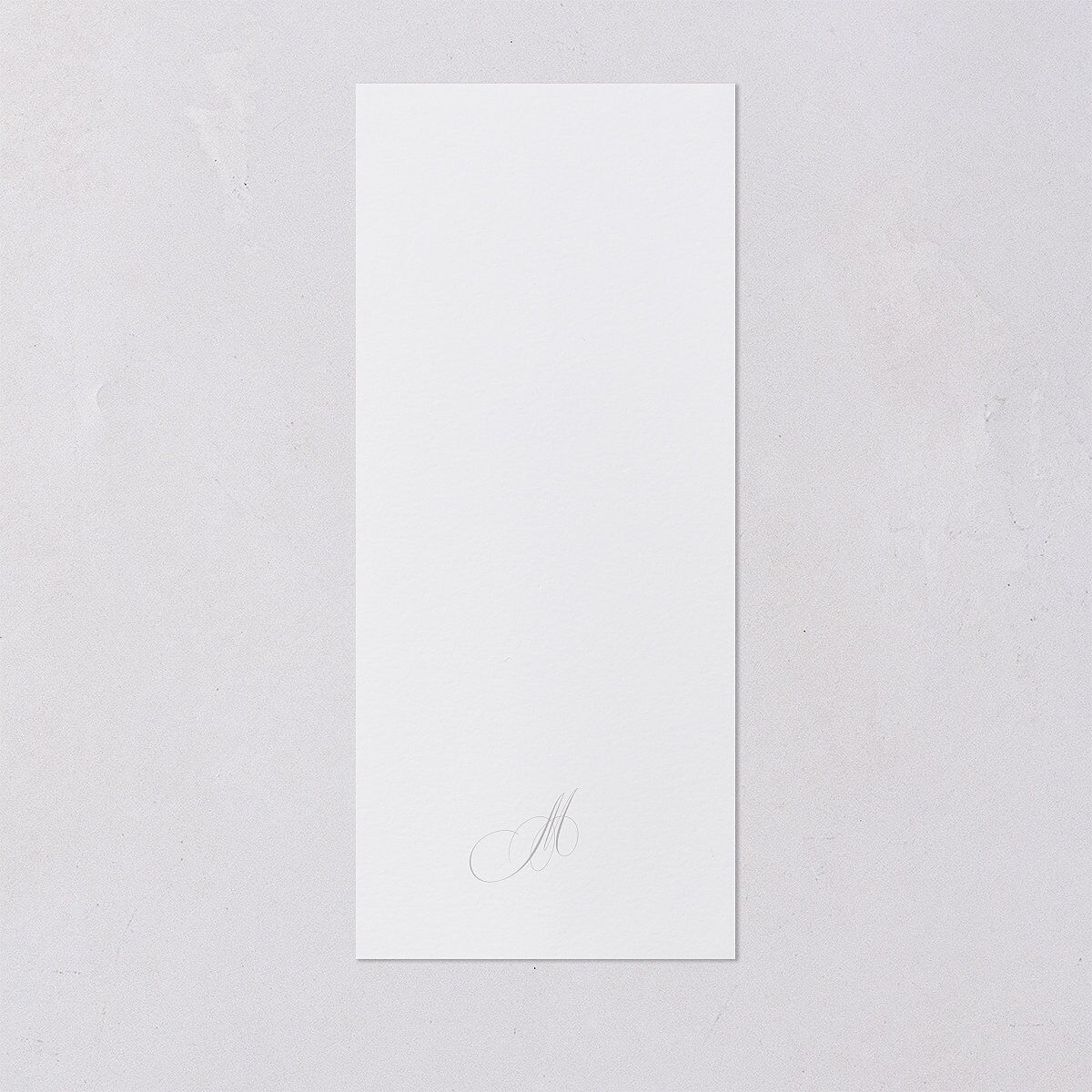 Nuestra Boda Menus Gold Pure White Signature