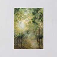 Enchanted Forest Wedding Enclosure Cards Dark Camo Signature Standard