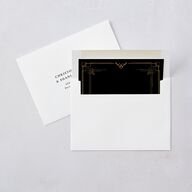Vintage Hollywood Standard Envelope Liners Licorice Standard