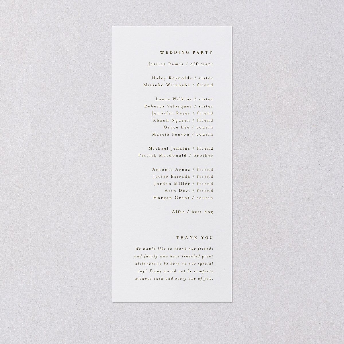 Gilded Greenery Wedding Programs Gold Pure White Signature