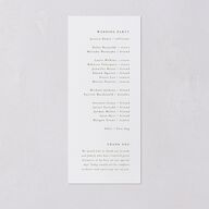 Gilded Greenery Wedding Programs Gold Pure White Signature