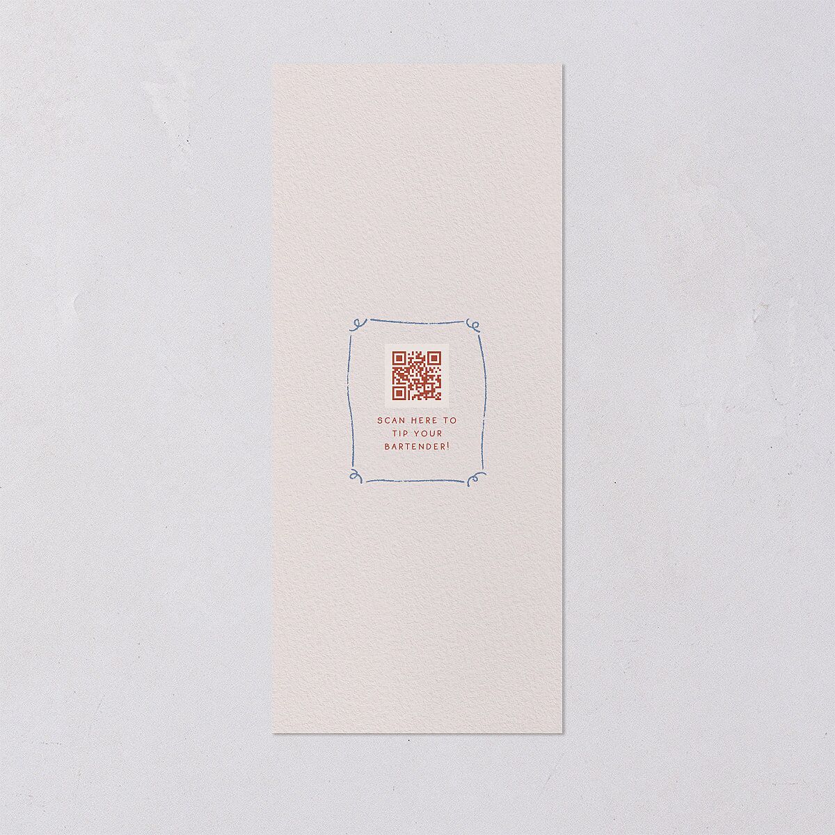 Modern Delicate Bows Menus Jewel Red Signature