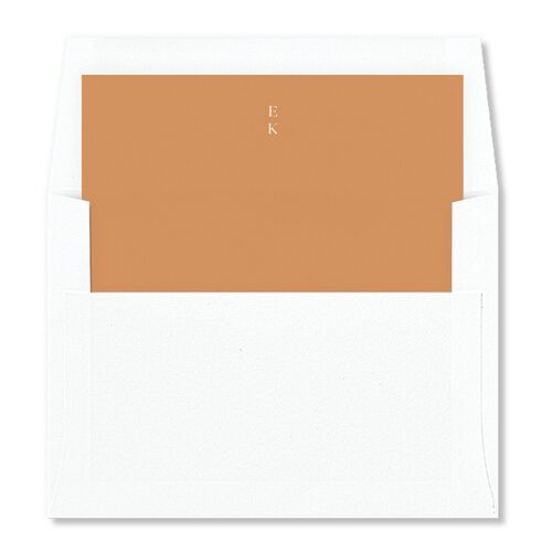 Wild Pansies Envelope Liners Raw Sienna Standard