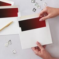 Kwanzaa Hues Envelope Liners Midnight Standard