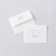 Rustic Branches Thank You Cards Terracotta