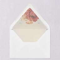 Vintage Awkward Photo Hearts Euro Envelope Liners Barely Peach Luxe