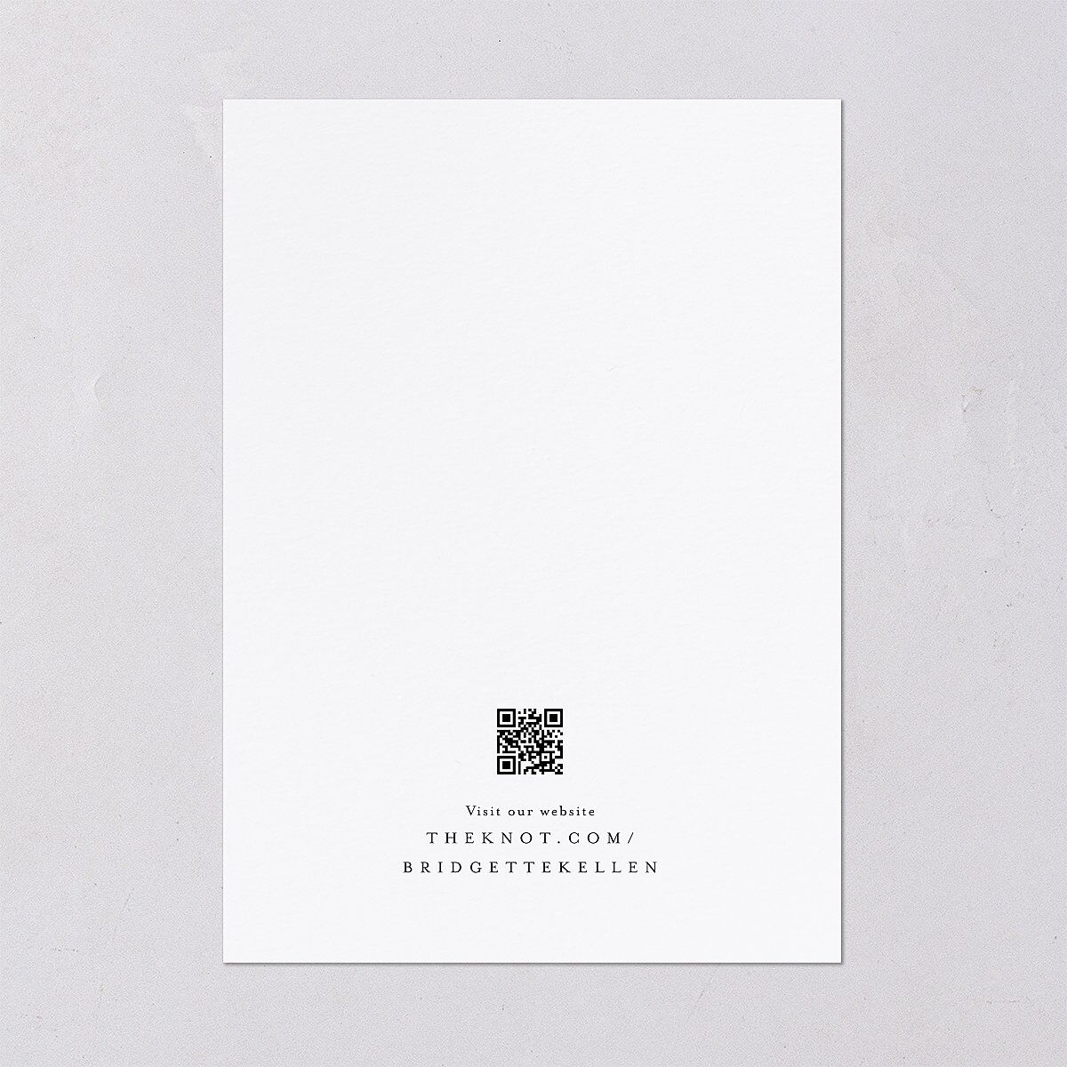 Timeless Typography Save The Date Cards — view 3