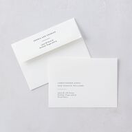 Timeless Elegance Wedding Invitations Midnight Signature Blank No Standard