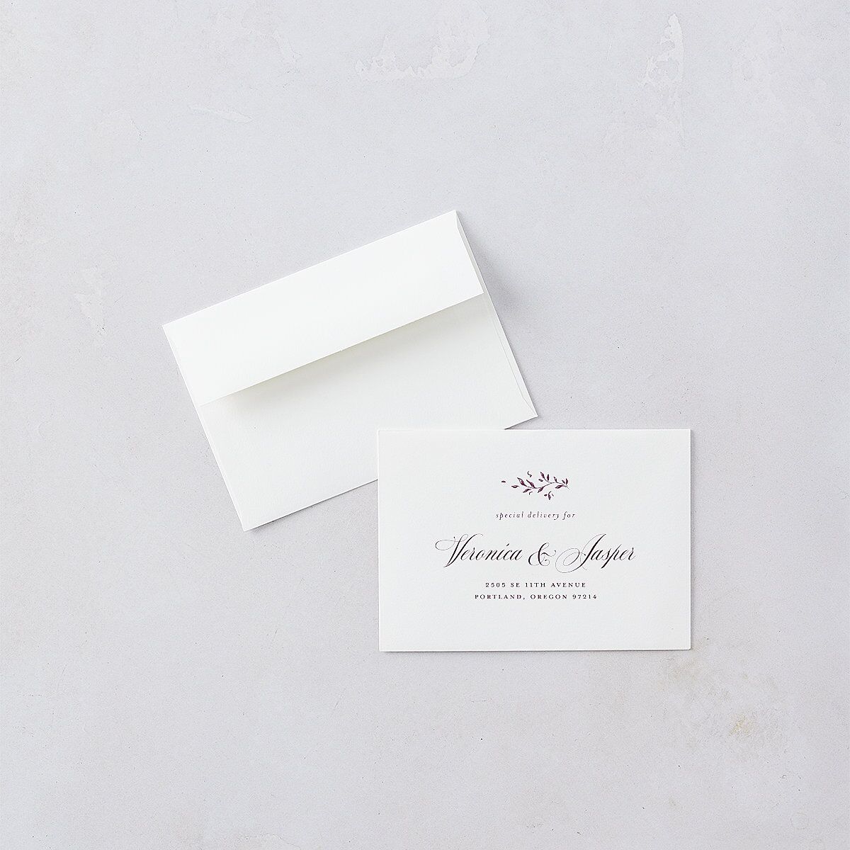 Formal Opulent Frame Wedding Response Cards — view 3