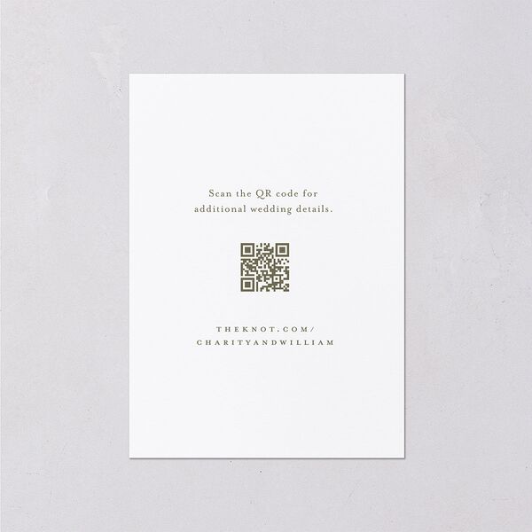 Floral Photo Wedding Enclosure Cards Blush Signature Standard