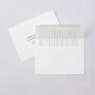 New Years Arch Envelope Liners Pure White Standard