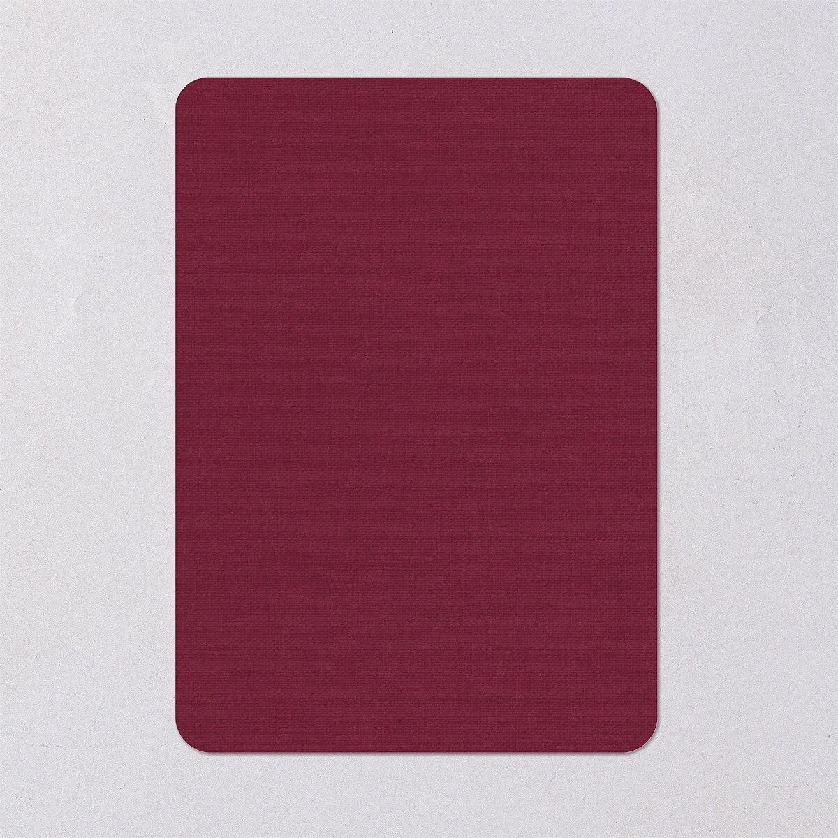 Beloved Floral Wedding Invitations Dark Berry Signature Blank No Rounded