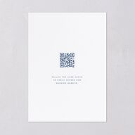 Eternal Devotion Wedding Invitations Garnet Signature Blank No Standard