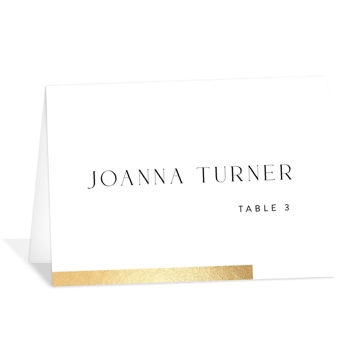 Bar Accent Place Cards