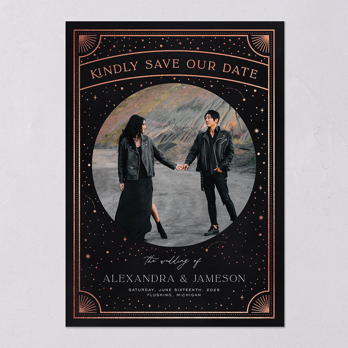 Written In The Stars Save The Date Cards — view 10