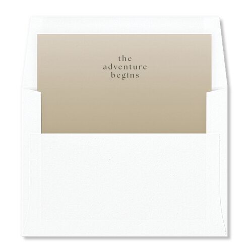 Desert Cactus Envelope Liners Standard Bisque Liner
