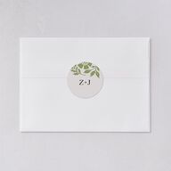 Block Print Wedding Stickers Meadow Sticker