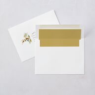 Watercolor Blooms Wedding Invitations Solar Power Signature Blank No Standard