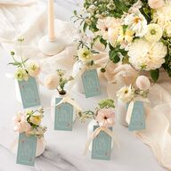 Twilight Pond Favor Gift Tags Sky Signature