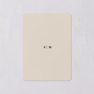 Dainty Frame Wedding Enclosure Cards Pure White Signature