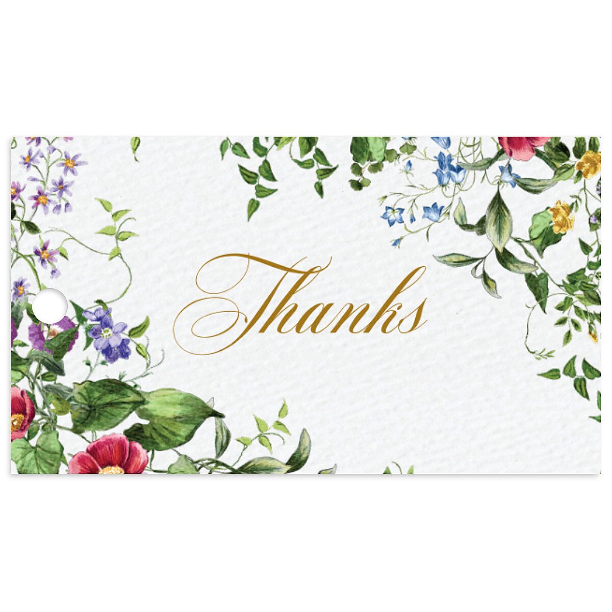 Opulent Garden Favor Gift Tags
