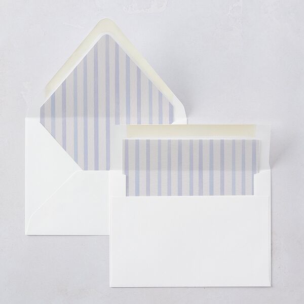 Vintage Heart Locket Euro Envelope Liners Ocean Luxe