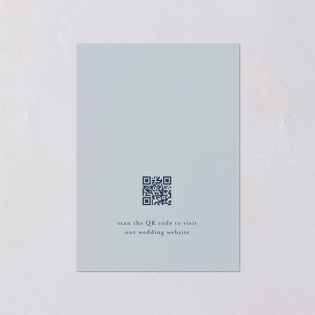 Rustic Pine Wedding Enclosure Cards — view 2