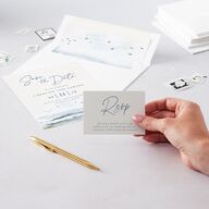 Coastal Love URL RSVP Cards Cruise Signature Standard