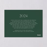 Faith Hope Love Holiday Cards Hunter Green Signature