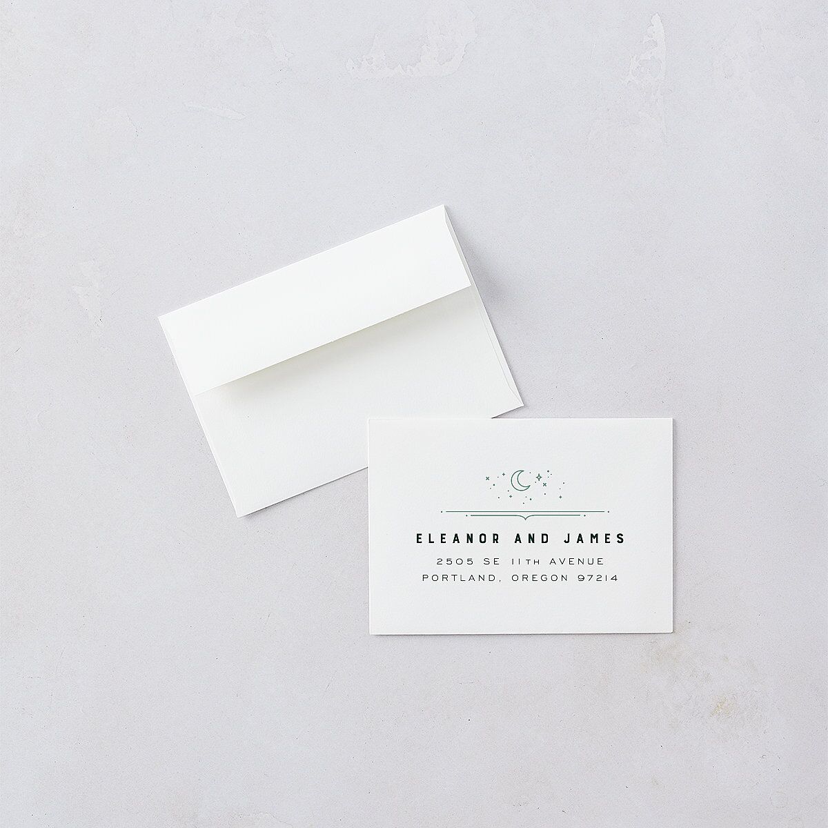 Iconic City Wedding Response Cards Tide Pool Signature Standard