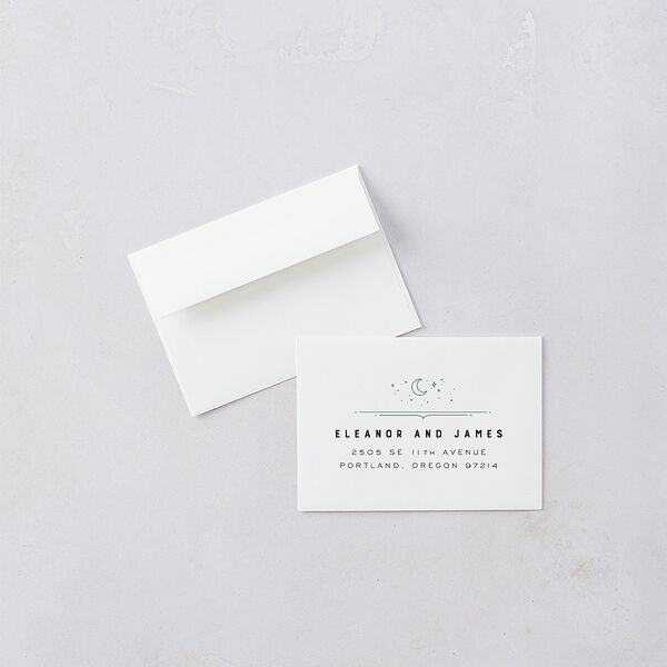 Iconic City Wedding Response Cards Tide Pool Signature Standard