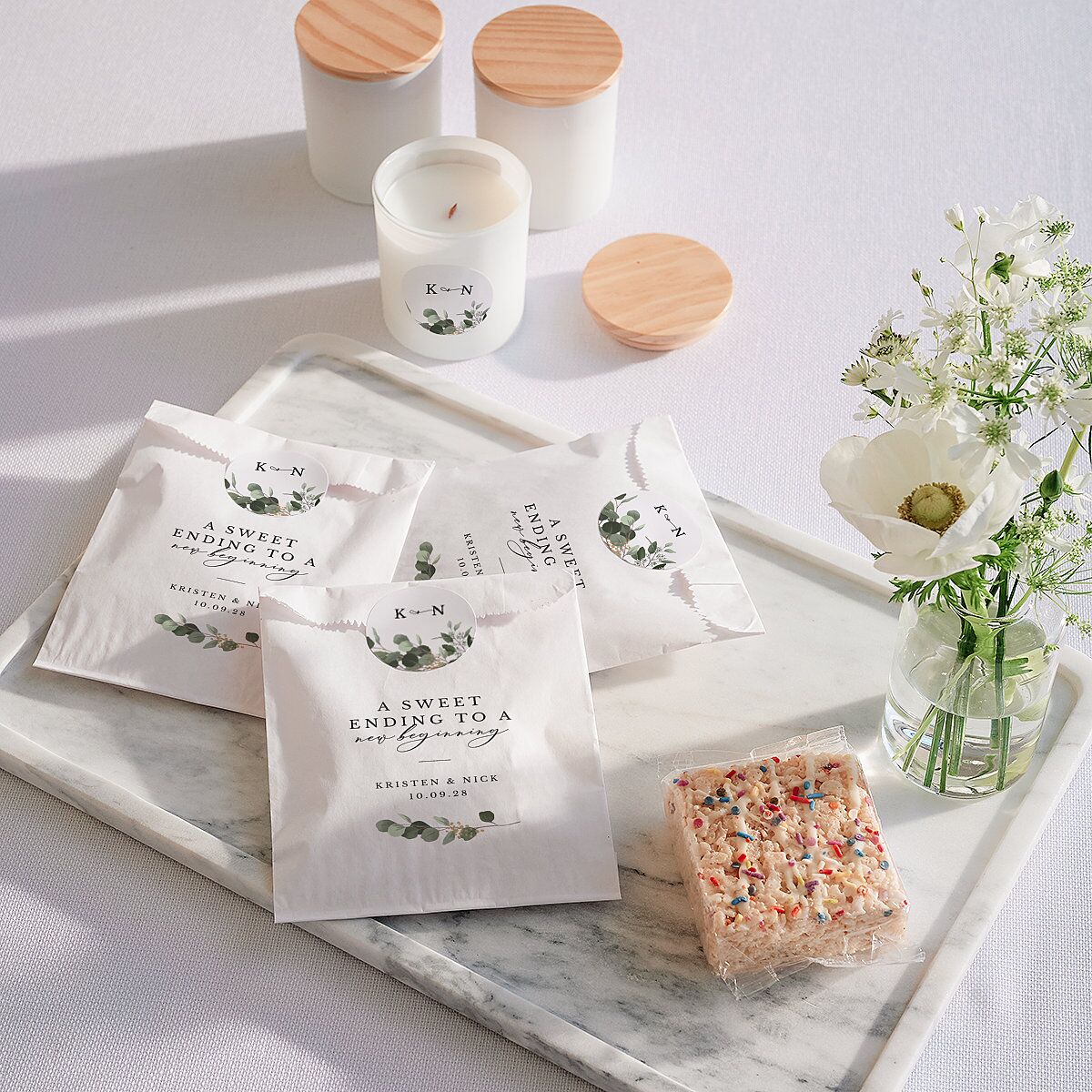 Eucalyptus Frame Favor Bag — view 3