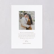 Love Story Lace Wedding Invitations Pure White Signature Blank No Standard