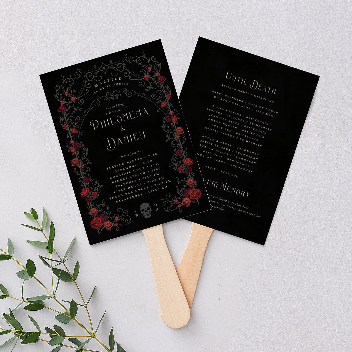 Gothic Gate Fan Programs Licorice Signature Standard
