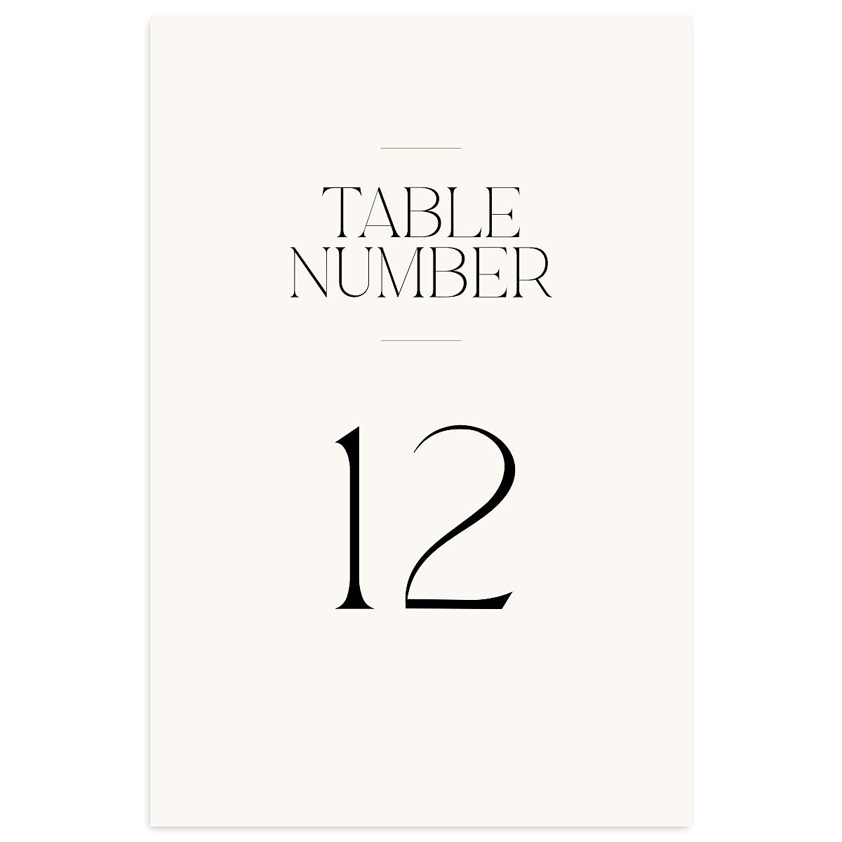 Photo Arch Table Numbers