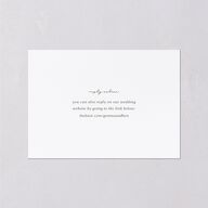 Pastel Garden Wedding Response Cards Linen Signature Standard