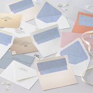 Minimal Floral Euro Envelope Liners Ocean Luxe