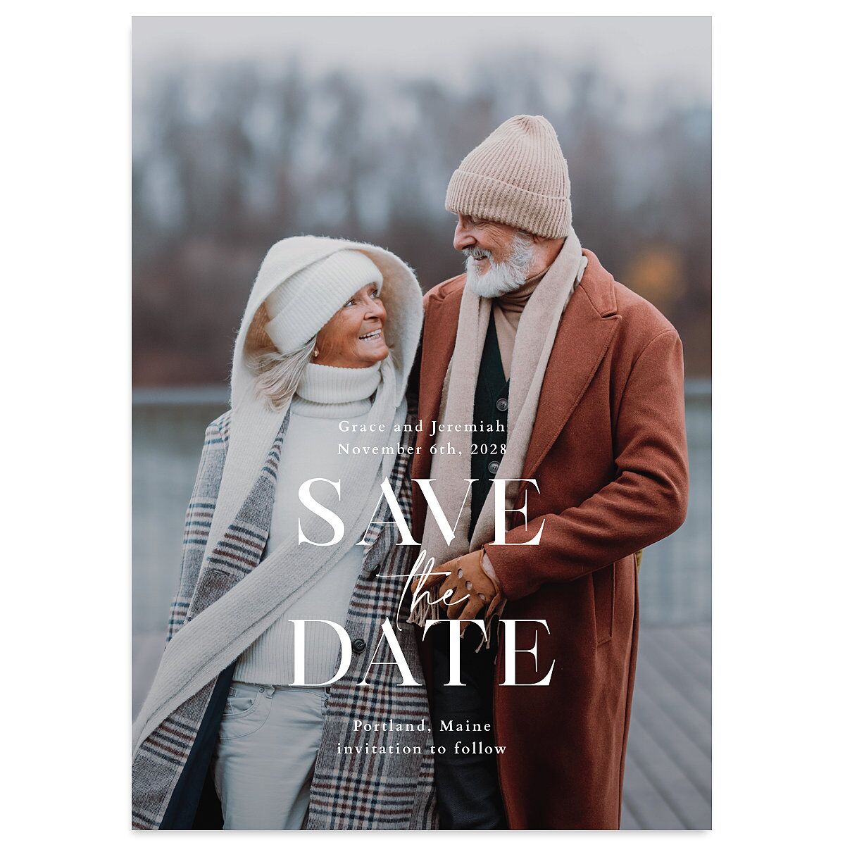Foundation Save the Date Cards