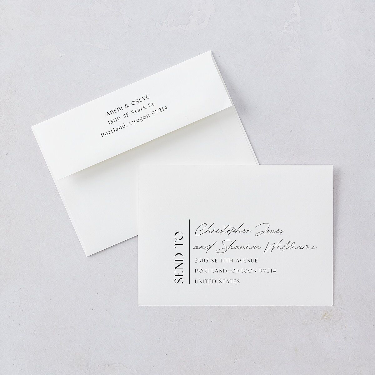 Sahara Pattern Wedding Invitations Deep Bronze Signature Blank No Standard