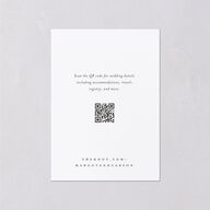 Southern Oak Tree Foil Wedding Enclosure Cards Gold Pure White Signature