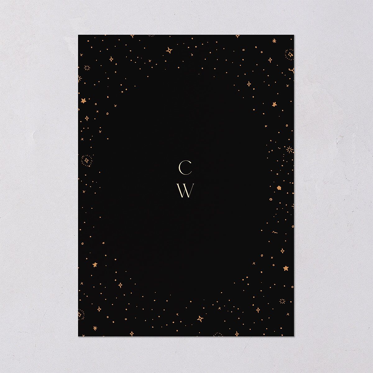 Celestial Galaxy Wedding Invitations — view 3