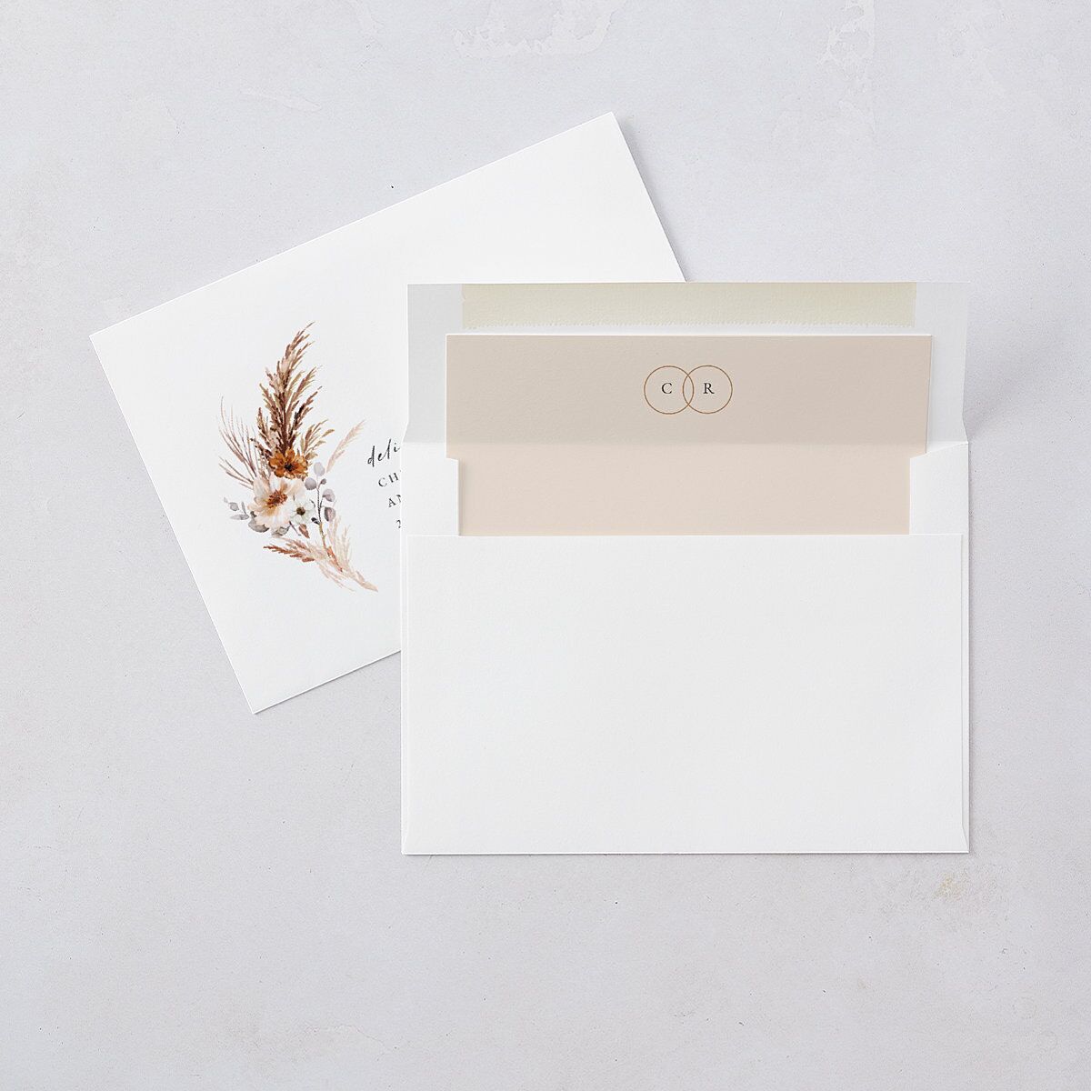 Bohemian Hoop Rehearsal Dinner Invitations — view 7