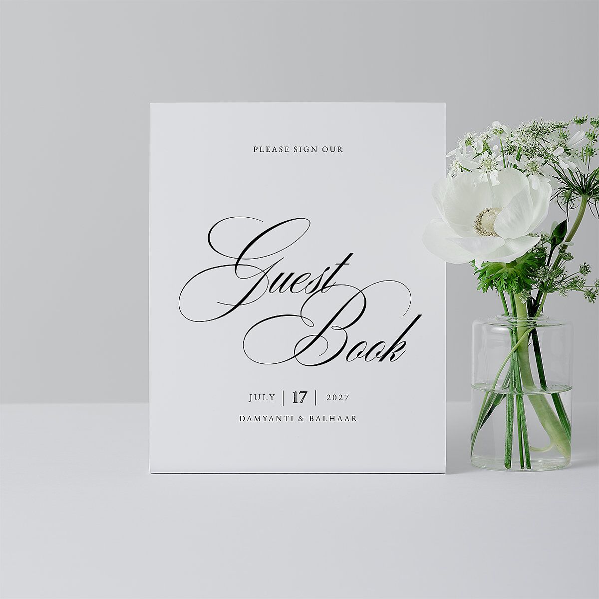 Vintage Flourish Bar Bended Tabletop Sign X-small Pure White Standard Plastic XS Tabletop Bar